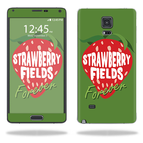 MightySkins SGNOTE4-Strawberry Fields Forever