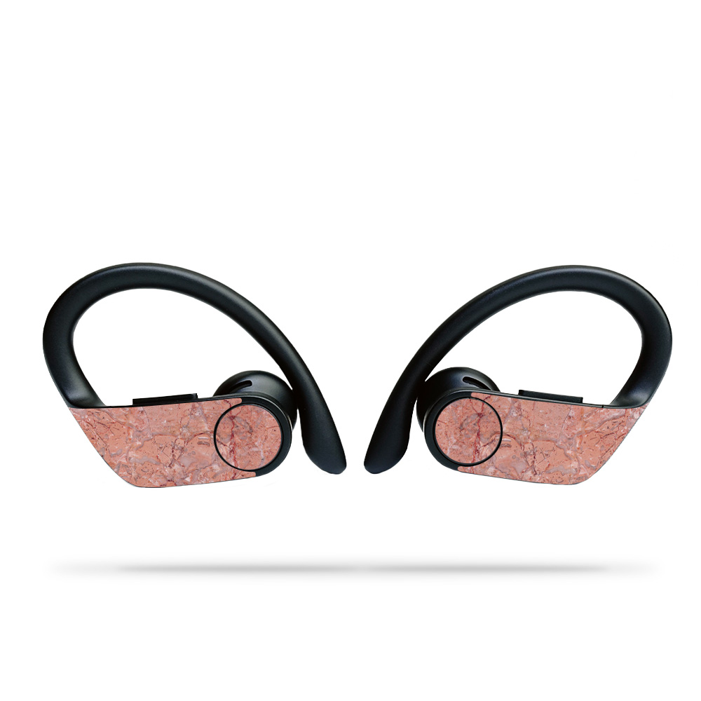 BEPOBPR-Pink Marble Skin for Dre Powerbeats Pro Wireless Headphones - Pink Marble -  MightySkins