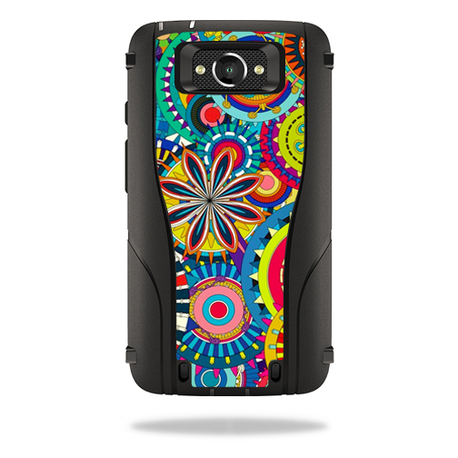 Picture of MightySkins OTDMODTUR-Flower Wheels Skin for Otterbox Defender Droid Turbo Case Wrap Cover Sticker - Flower Wheels