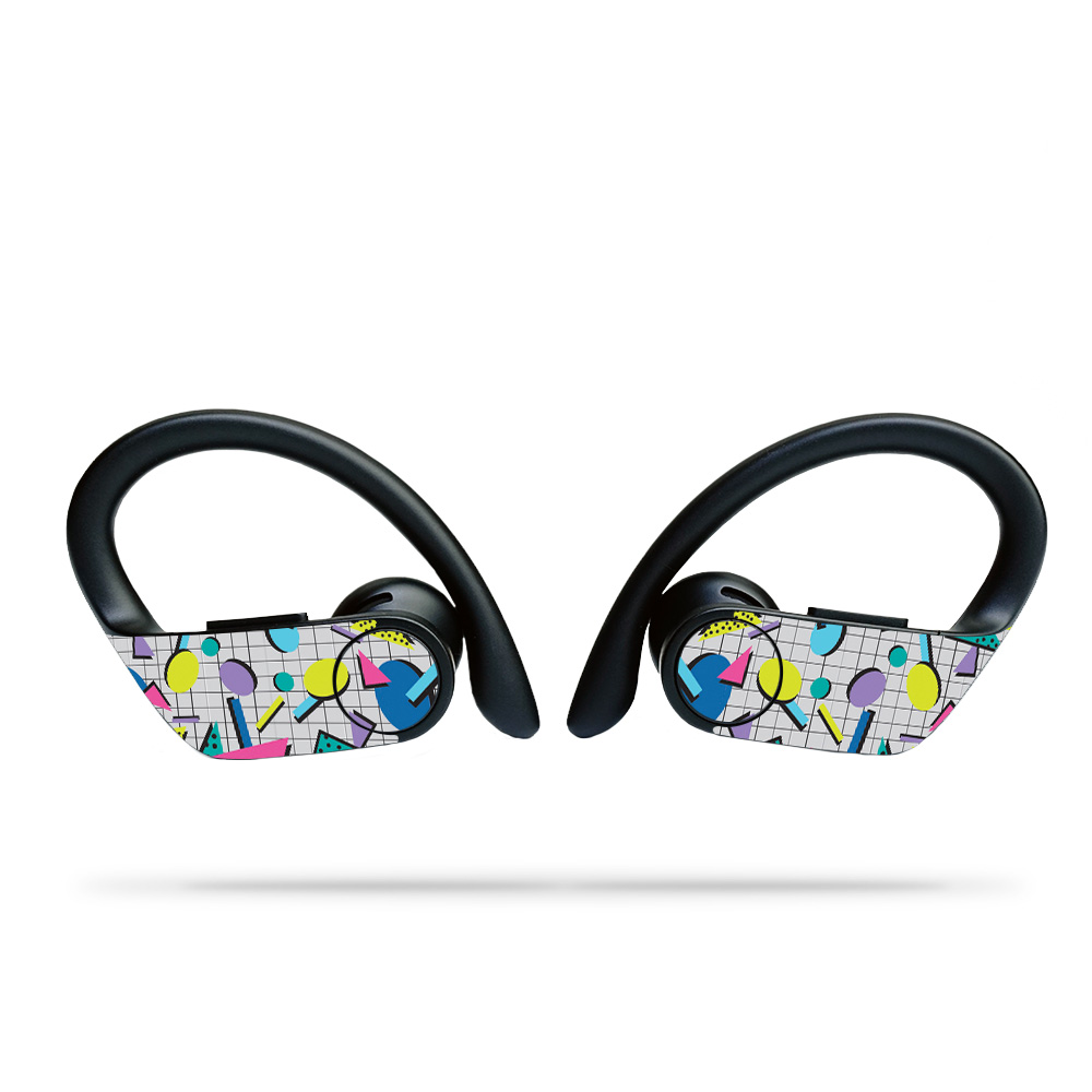 BEPOBPR-Awesome 80s Skin for Dre Powerbeats Pro Wireless Headphones - Awesome 80S -  MightySkins