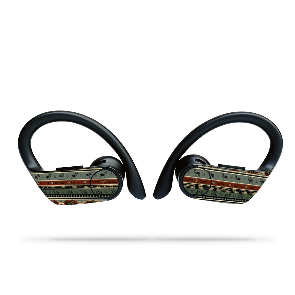 BEPOBPR-Cabin Stripes Skin for Dre Powerbeats Pro Wireless Headphones - Cabin Stripes -  MightySkins
