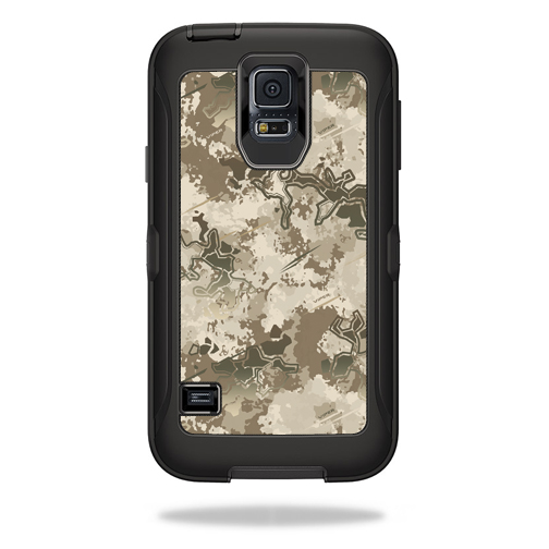 OTDSGS5-Viper Western Skin for Otterbox Defender Samsung Galaxy S5 Case Wrap Cover Sticker - Truetimber Viper Western -  MightySkins