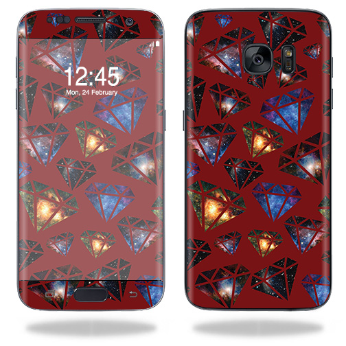 SAGS7EDDiamond Galaxy Skin for Samsung Galaxy S7 Edge  Diamond Galaxy