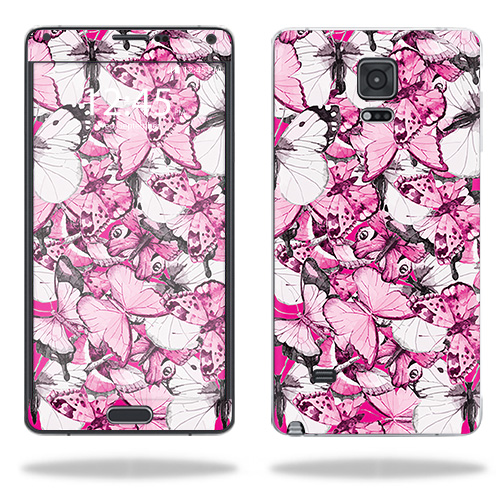 SGNOTE4-Butterflies Skin for Samsung Galaxy Note 4 - Butterflies -  MightySkins