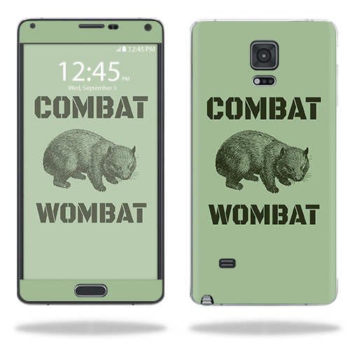 MightySkins SGNOTE4-Combat Wombat