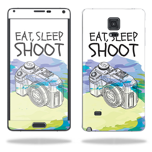 MightySkins SGNOTE4-Eat Sleep Shoot