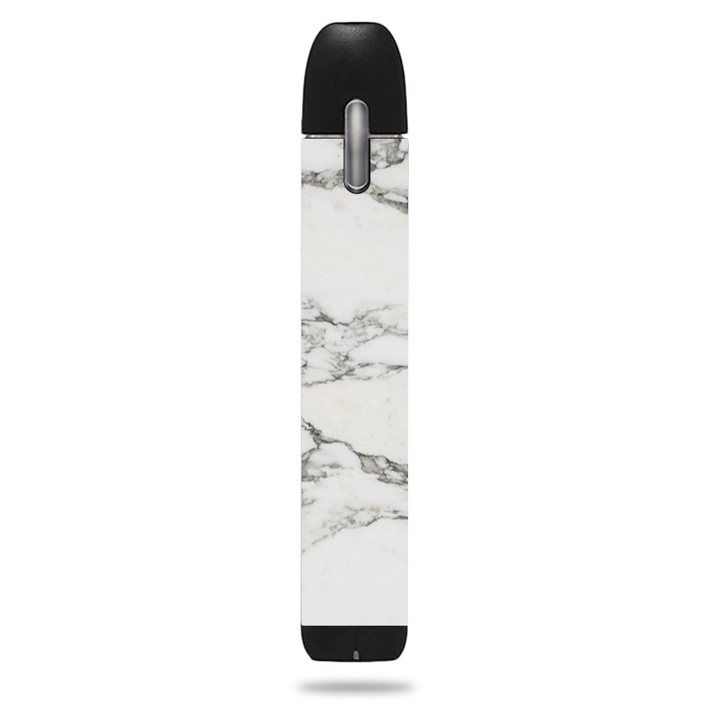 Picture of MightySkins VONERLMY-White Marble Skin for My Von Erl - White Marble