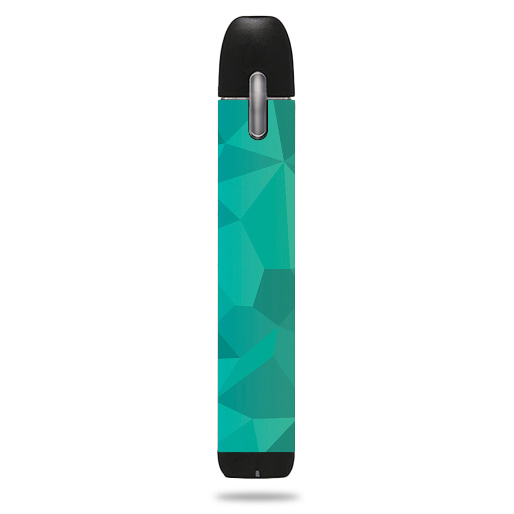 Picture of MightySkins VONERLMY-Blue Green Polygon Skin for My Von Erl - Blue Green Polygon