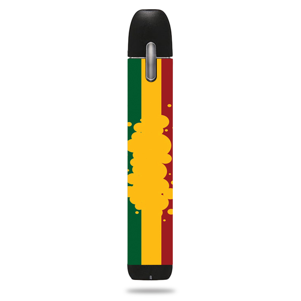 Picture of MightySkins VONERLMY-Rasta Flag Skin for My Von Erl - Rasta Flag