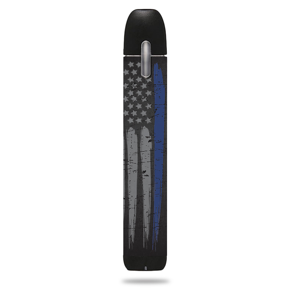 Picture of MightySkins VONERLMY-Thin Blue Line Skin for My Von Erl - Thin Blue Line