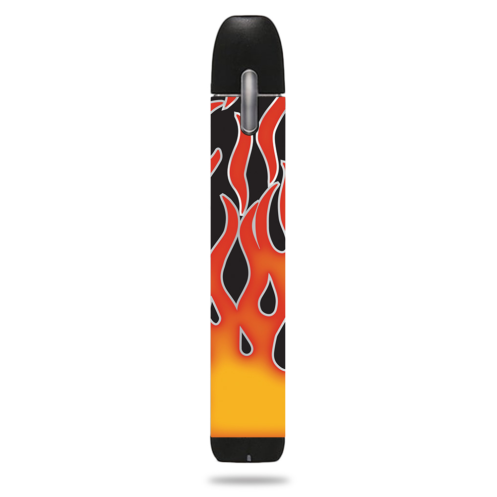 Picture of MightySkins VONERLMY-Hot Flames Skin for My Von Erl - Hot Flames
