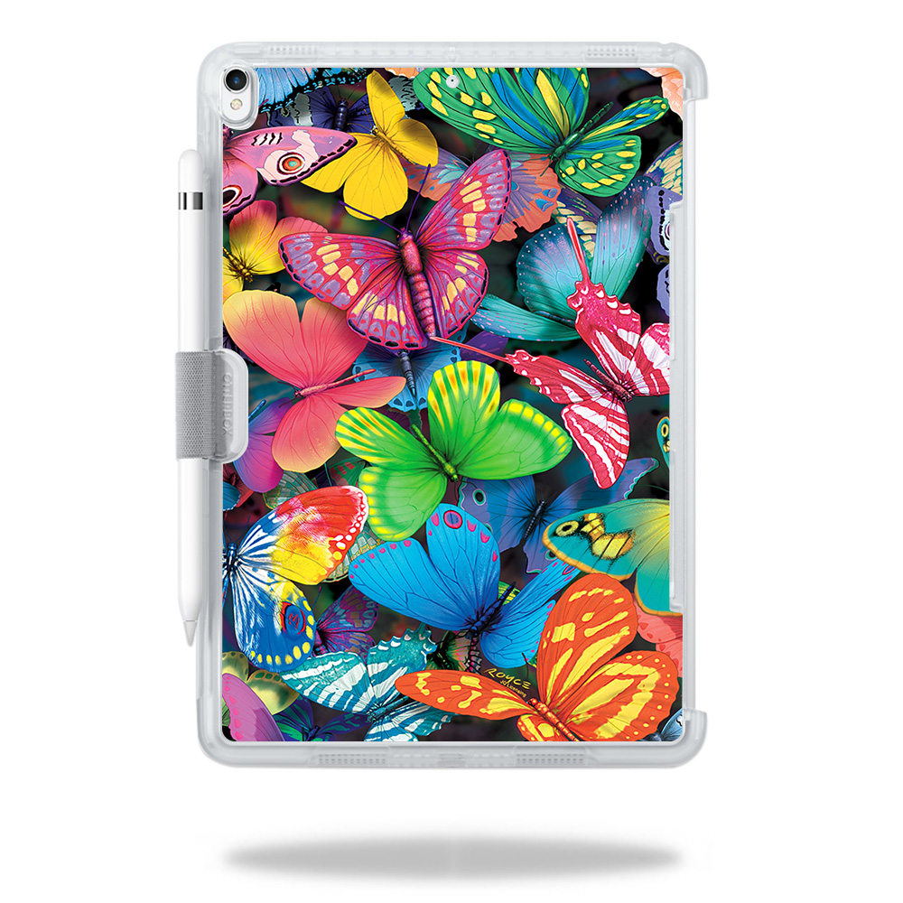 OTSIPPR10-Butterfly Party Skin for Otterbox Symmetry Apple iPad Pro 10.5 in. 2017 - Butterfly Party -  MightySkins