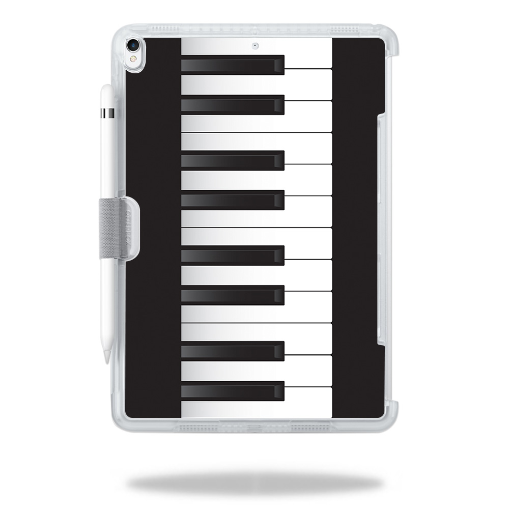 OTSIPPR10-Piano Keys Skin for Otterbox Symmetry Apple iPad Pro 10.5 in. 2017 - Piano Keys -  MightySkins