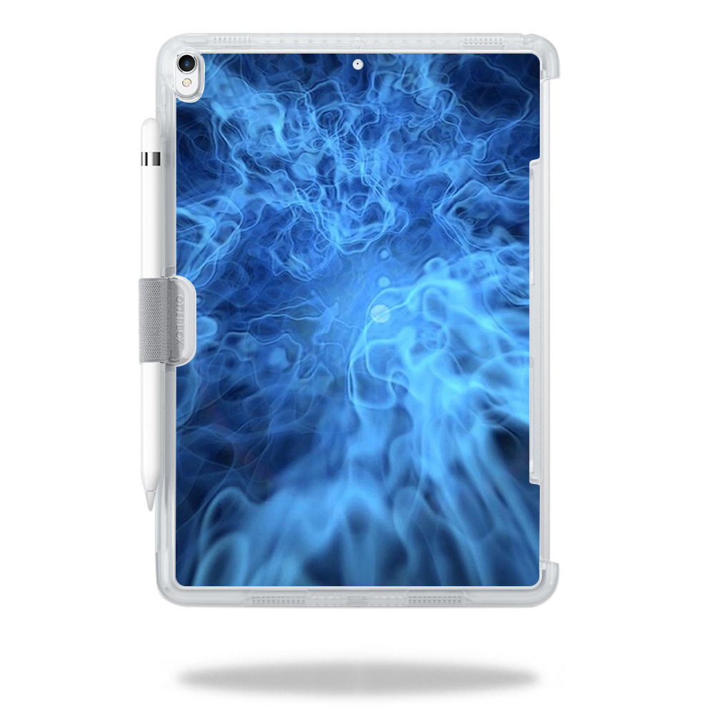 OTSIPPR10-Blue Mystic Flames Skin for Otterbox Symmetry Apple iPad Pro 10.5 in. 2017 - Blue Mystic Flames -  MightySkins
