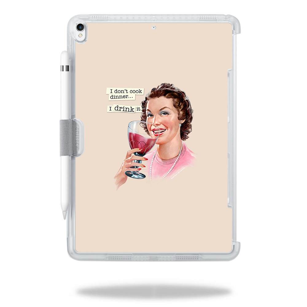 OTSIPPR10-Wine Cook Skin for Otterbox Symmetry Apple iPad Pro 10.5 in. 2017 - Wine Cook -  MightySkins