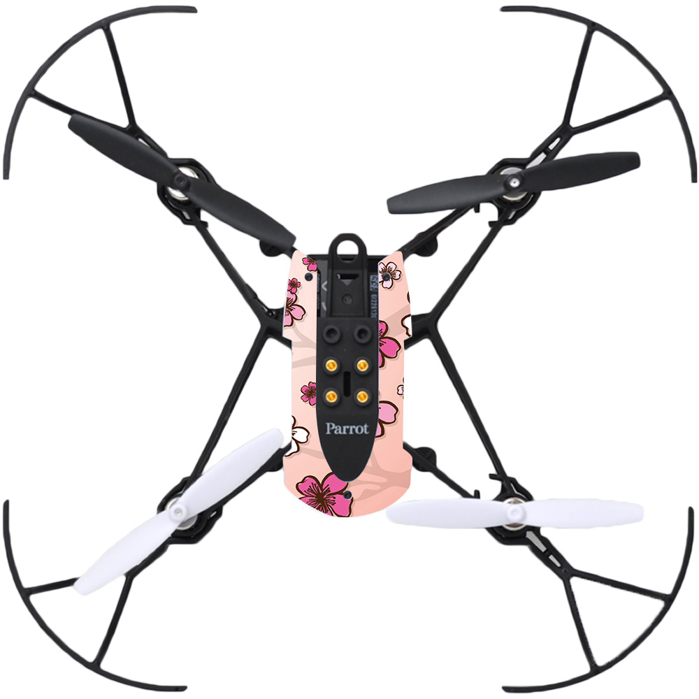 PAMAM-Cherry Blossom Skin for Parrot Mambo Drone Quadcopter Wrap Cover Sticker - Cherry Blossom -  MightySkins