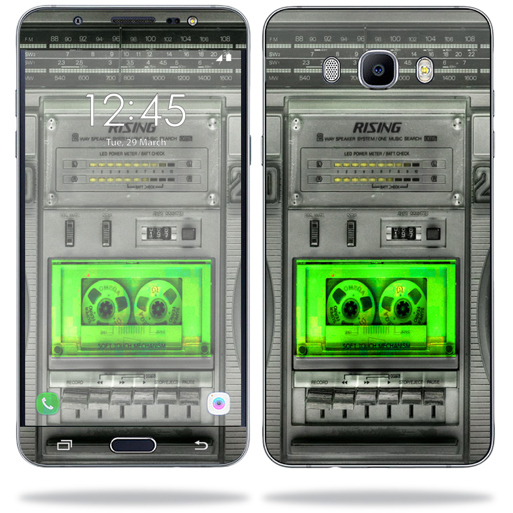 SAGJ71-Boombox Skin for Samsung Galaxy J7 2016 Wrap Cover Sticker - Boombox -  MightySkins