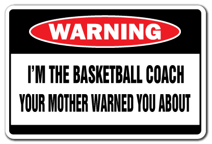 SignMission D-3.5-Z-BASKETBALL COACH