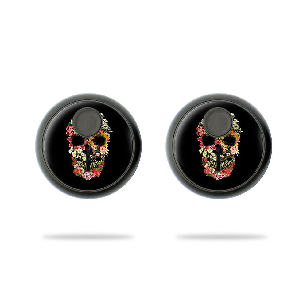 Picture of MightySkins TILEST-Floral Skull Skin for Tile Sticker 2020 - Floral Skull - Pack of 2