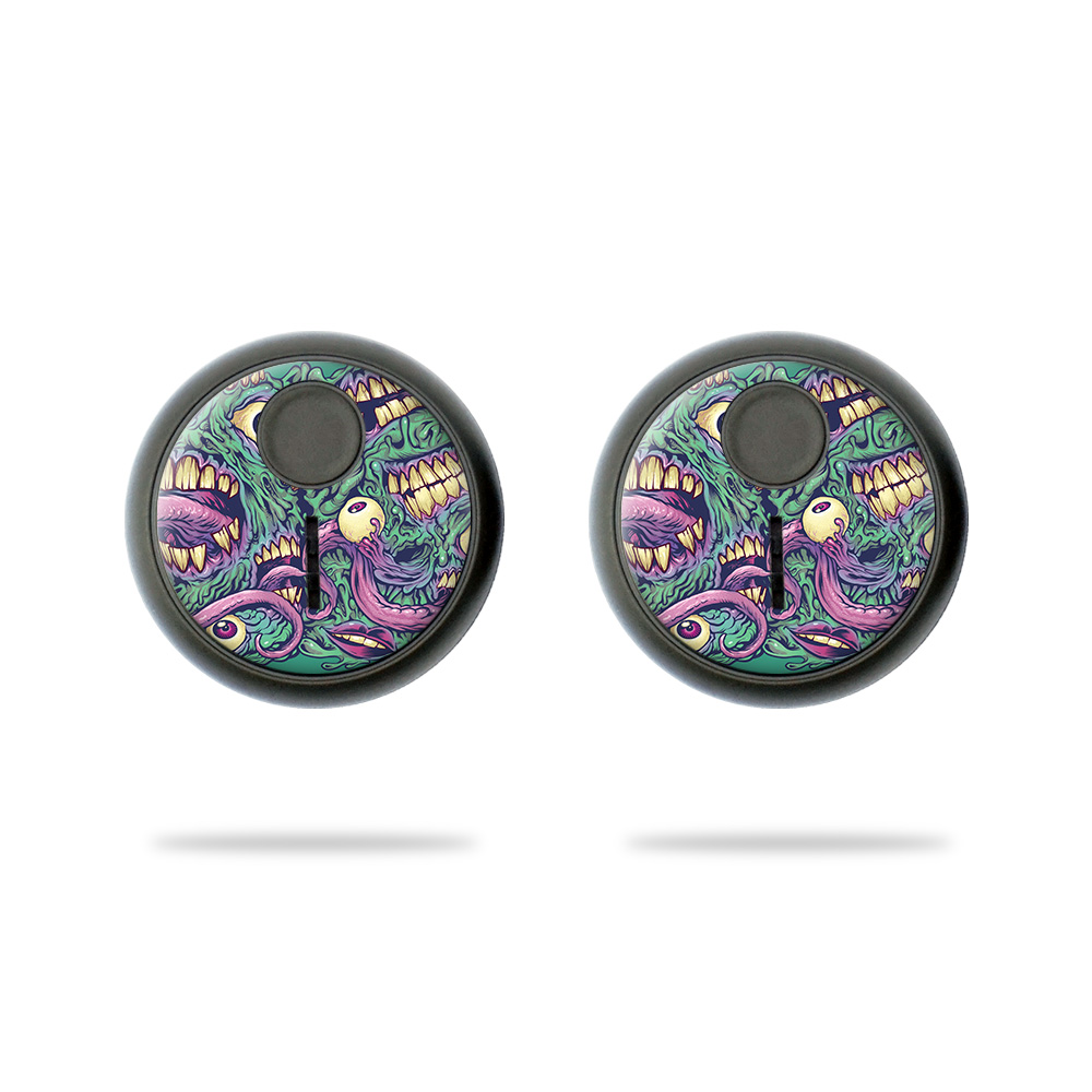 Picture of MightySkins TILEST-Eyes And Teeth Skin for Tile Sticker 2020 - Eyes And Teeth - Pack of 2