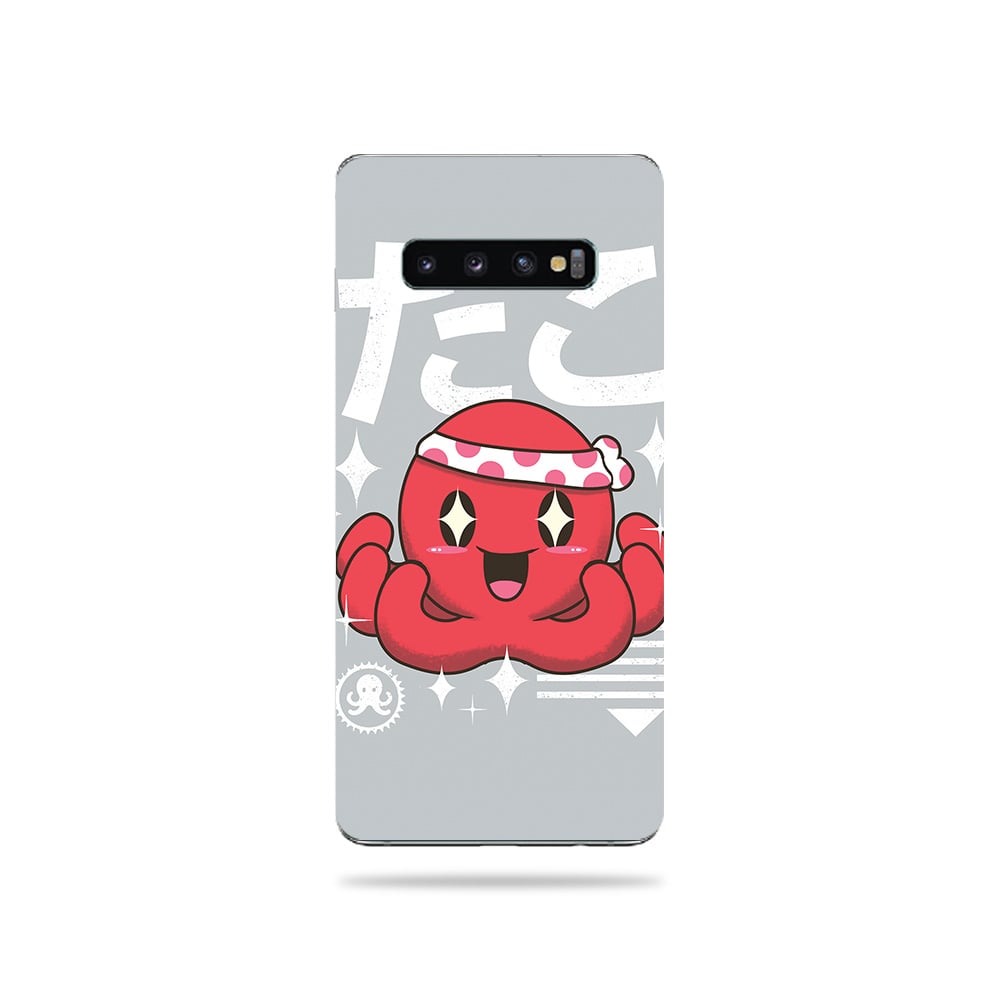 SAGS10PL-Octopus Kawaii Skin for Samsung Galaxy S10 Plus - Octopus Kawaii -  MightySkins