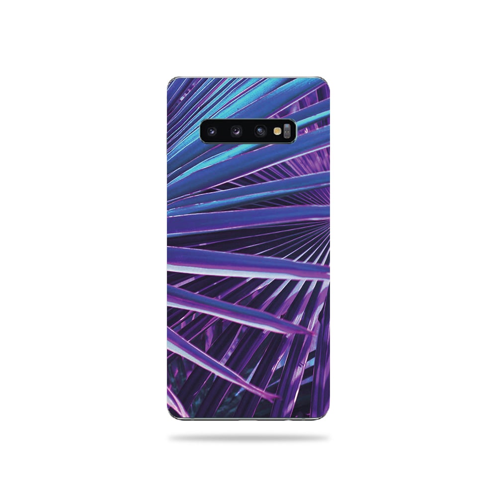 SAGS10PL-Neon Palms Skin for Samsung Galaxy S10 Plus - Neon Palms -  MightySkins