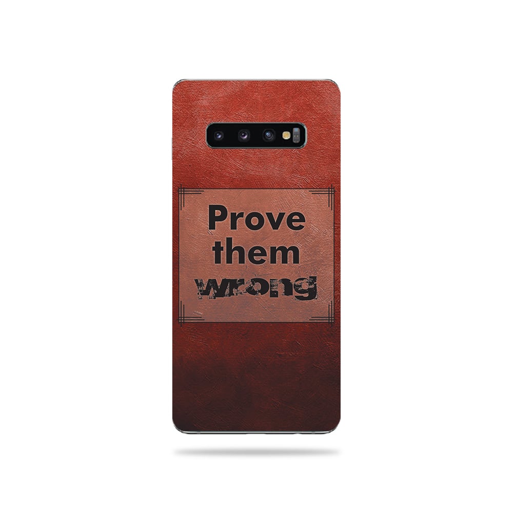 SAGS10PL-Prove Them Wrong Skin for Samsung Galaxy S10 Plus - Prove Them Wrong -  MightySkins