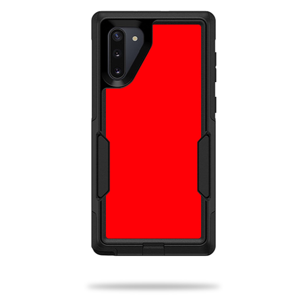 OTCSNO10-Solid Red Skin for Otterbox Commuter Samsung Galaxy Note 10 - Solid Red -  MightySkins