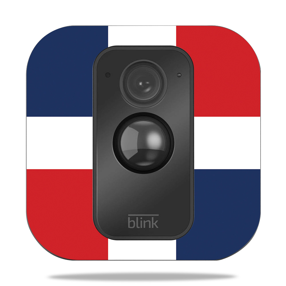 BLXT-Dominican Flag Skin for Blink XT Outdoor Camera - Dominican Flag -  MightySkins
