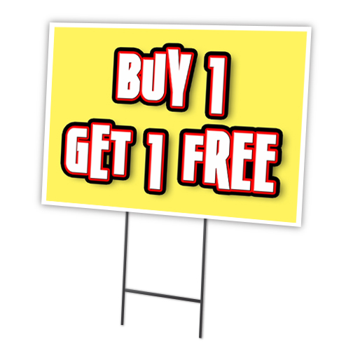 SignMission C-1824 Buy 1 Get 1 Free