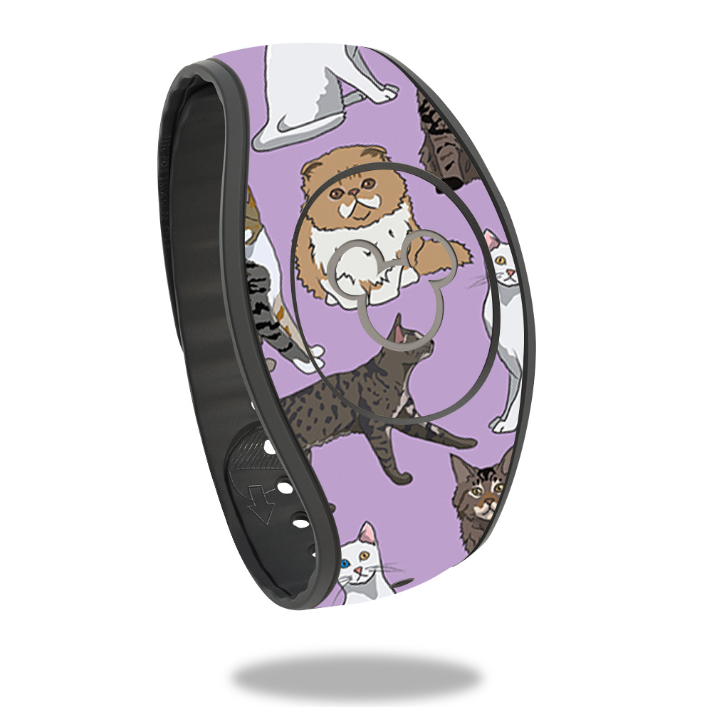 Picture of MightySkins DIMABA17-Cat Chaos Skin for Disney Magicband 2 - Cat Chaos