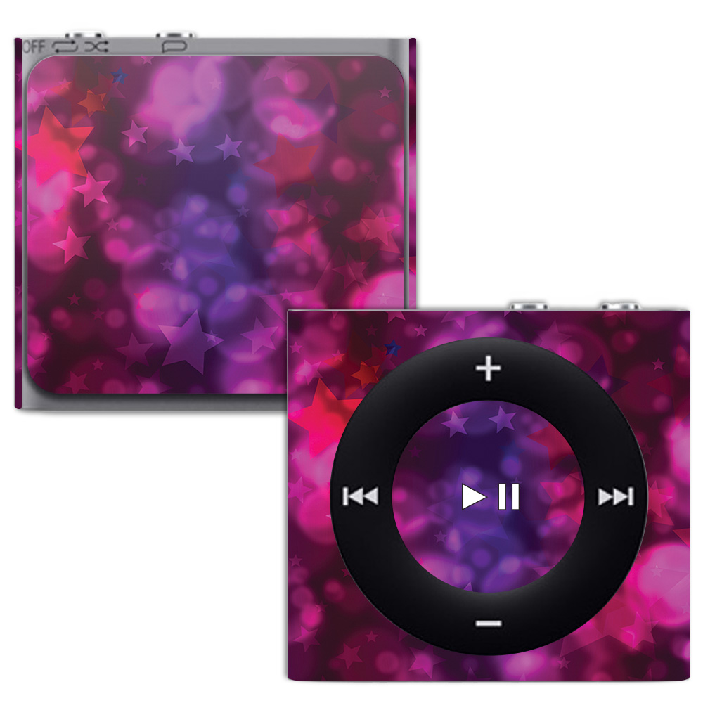 APIPSH-Glow Stars Skin for Apple iPod Shuffle 4G - Glow Stars -  MightySkins