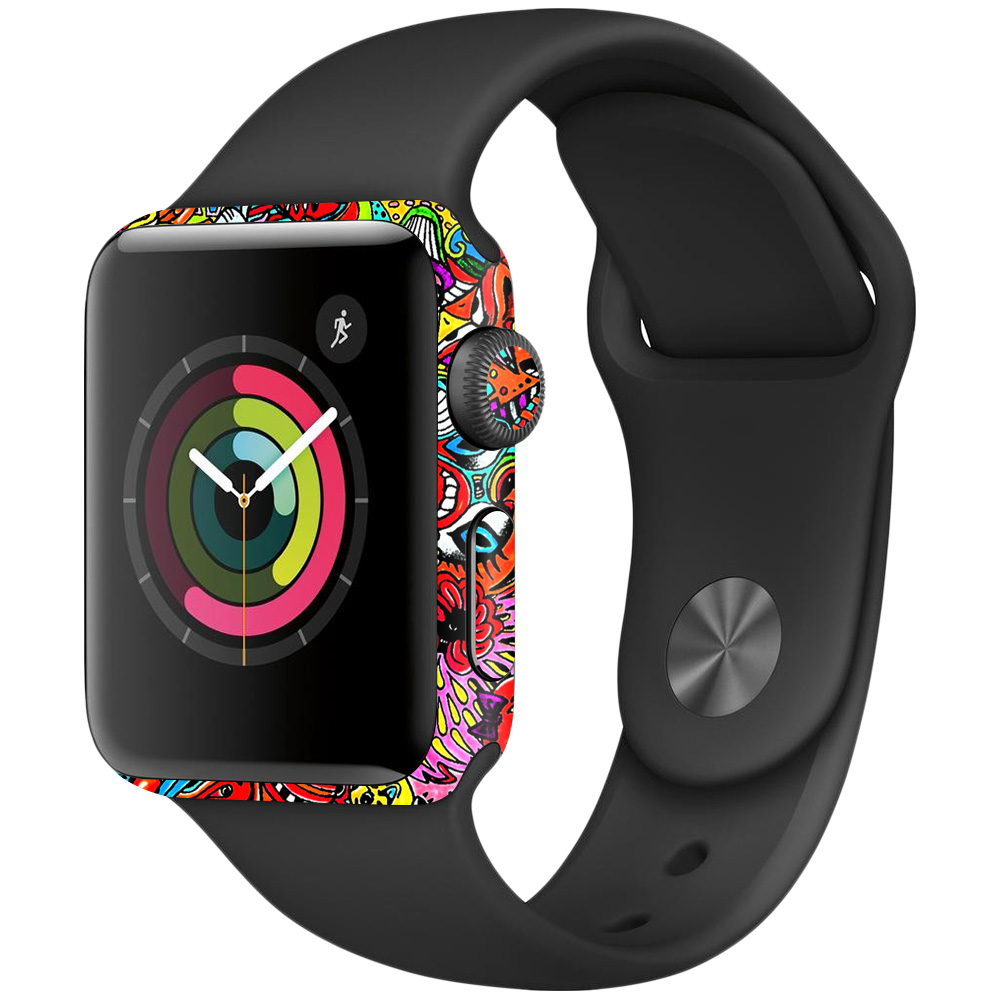 Picture of MightySkins APW422-Acid Trippy Skin for Apple Series 2 42 mm - Acid Trippy