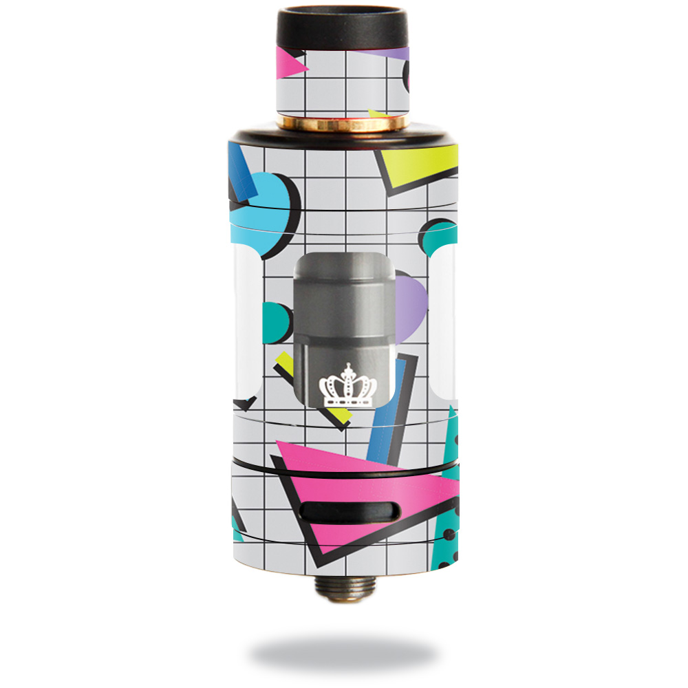 UWCROWN3-Awesome 80s Skin for Uwell Crown 3 Tank - Awesome 80S -  MightySkins