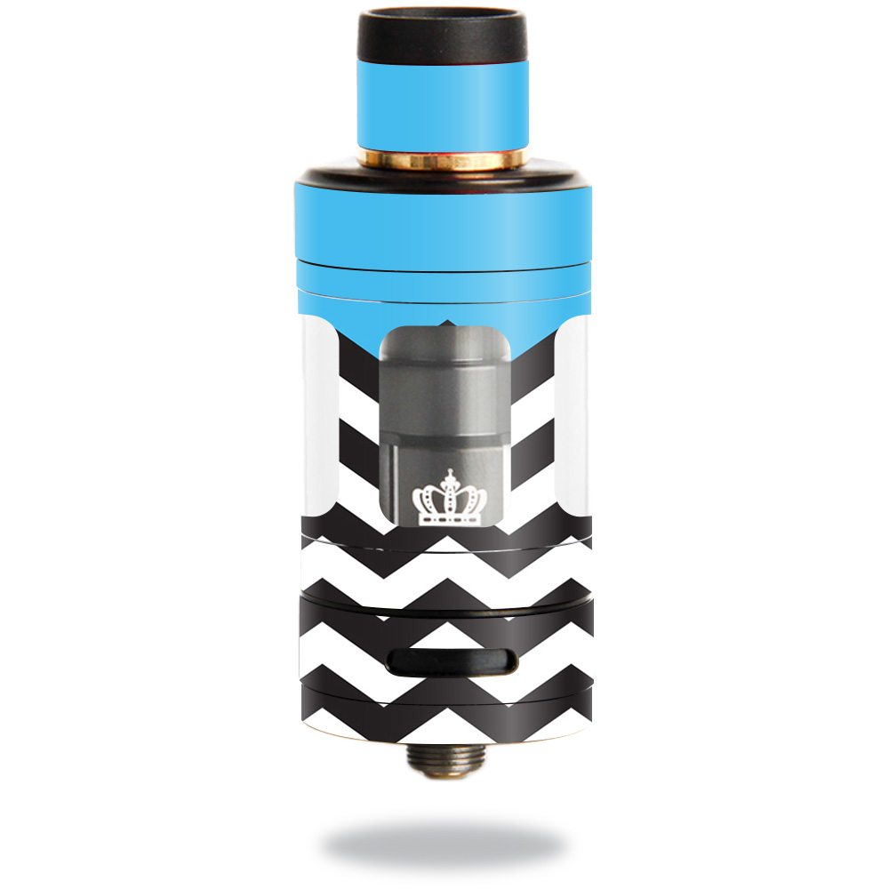 UWCROWN3-Baby Blue Chevron Skin for Uwell Crown 3 Tank - Baby Blue Chevron -  MightySkins