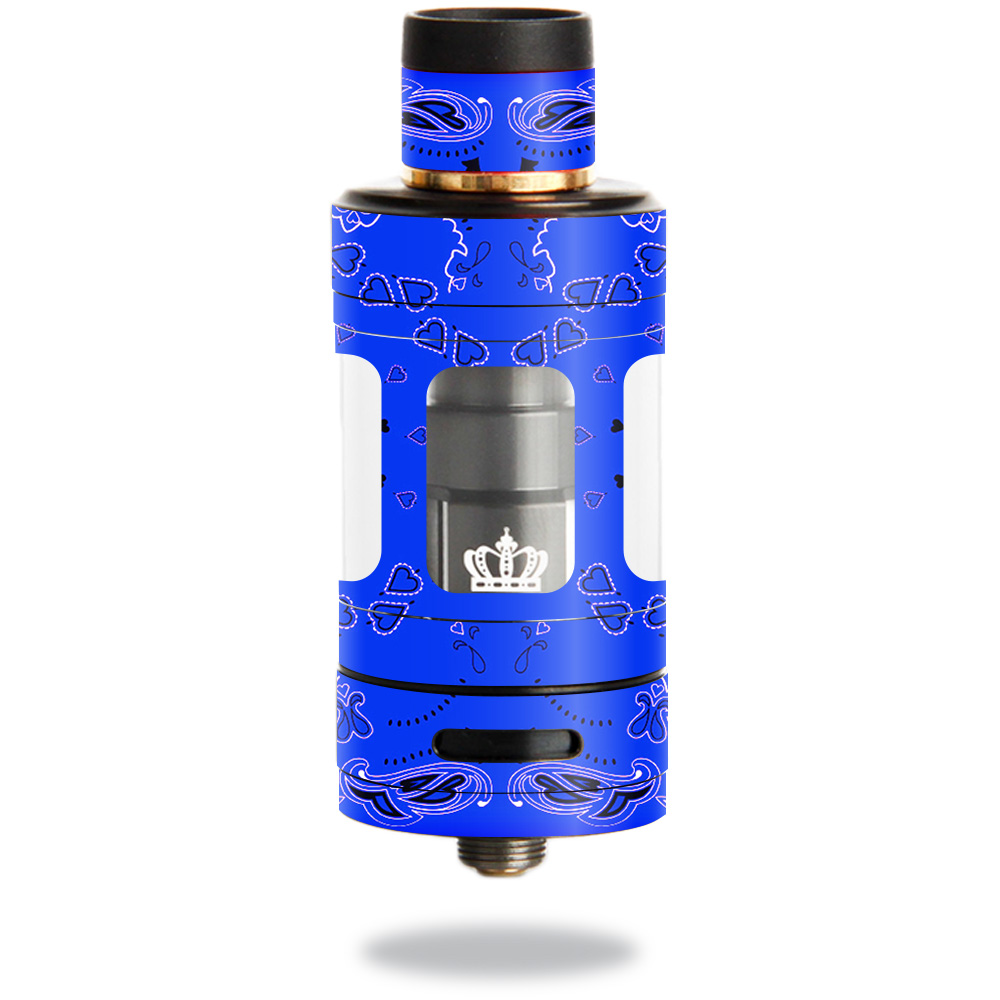 UWCROWN3-Blue Bandana Skin for Uwell Crown 3 Tank - Blue Bandana -  MightySkins