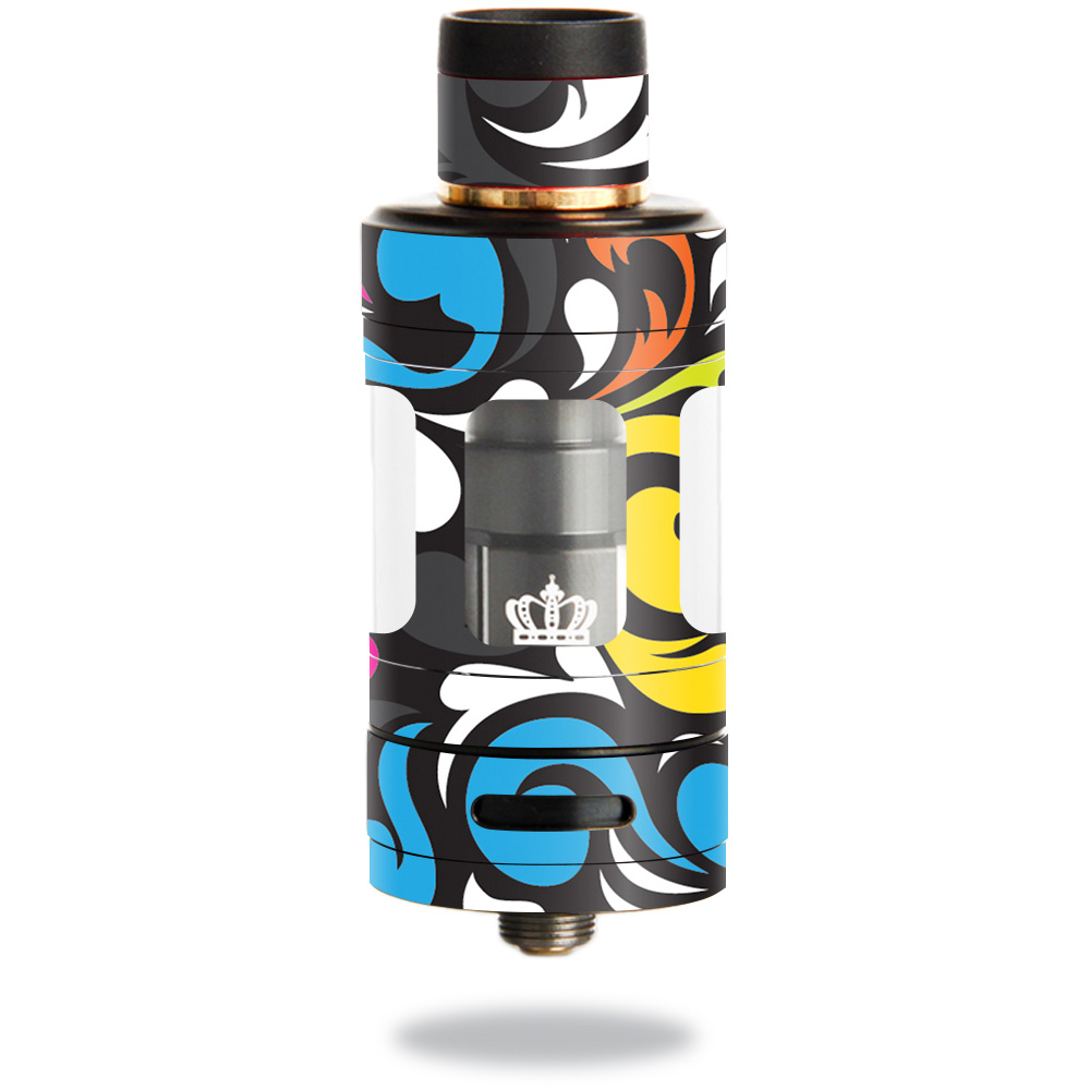 UWCROWN3-Swirly Skin for Uwell Crown 3 Tank - Swirly -  MightySkins