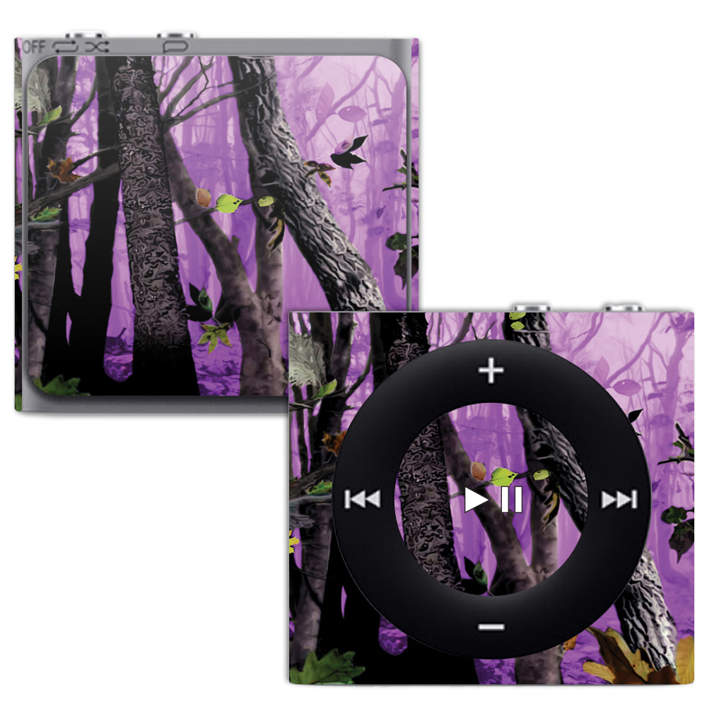 APIPSH-Purple Tree Camo Skin for Apple iPod Shuffle 4G - Purple Tree Camo -  MightySkins