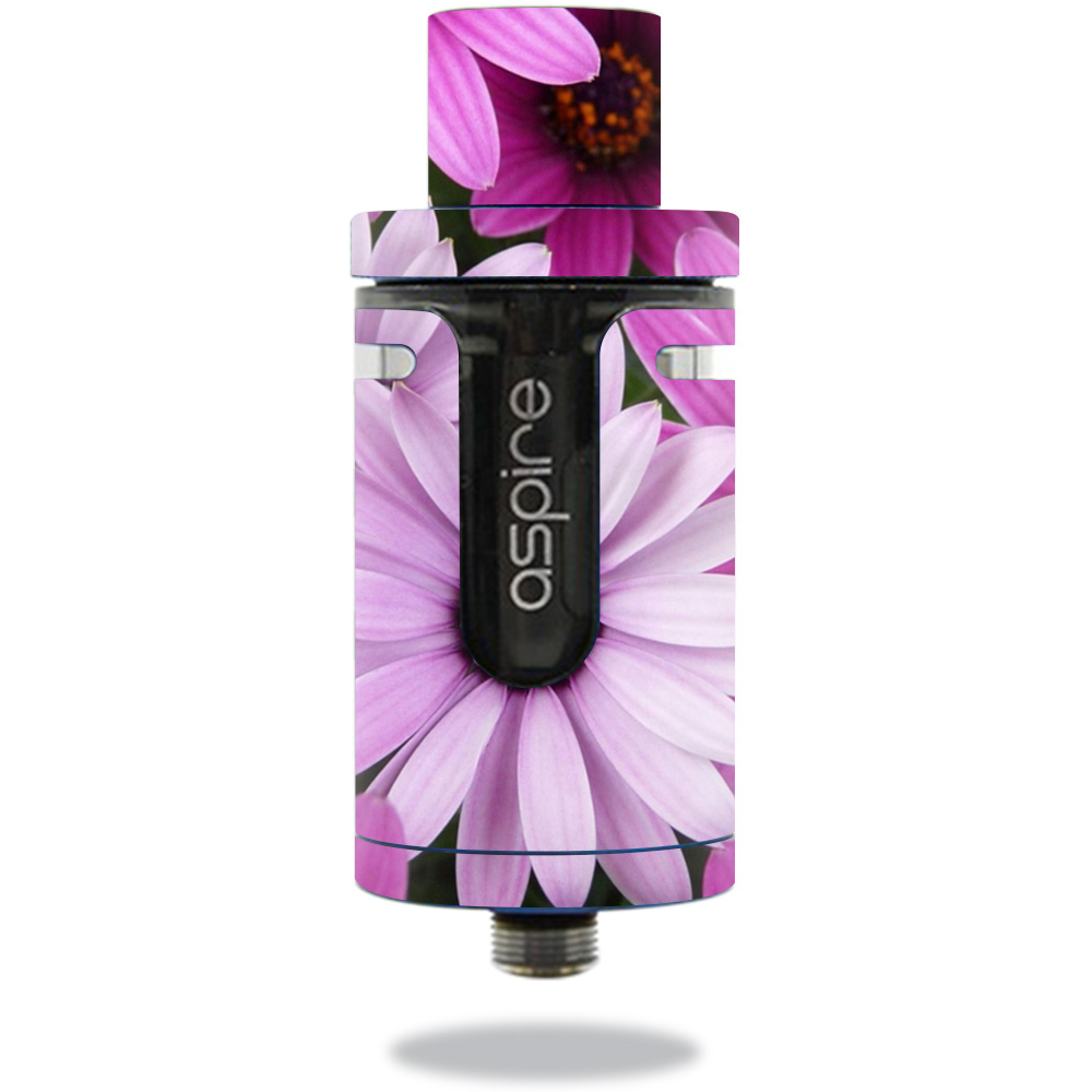 ASPCLEXO-Purple Flowers Skin for Aspire Cleito Exo Tank - Purple Flowers -  MightySkins