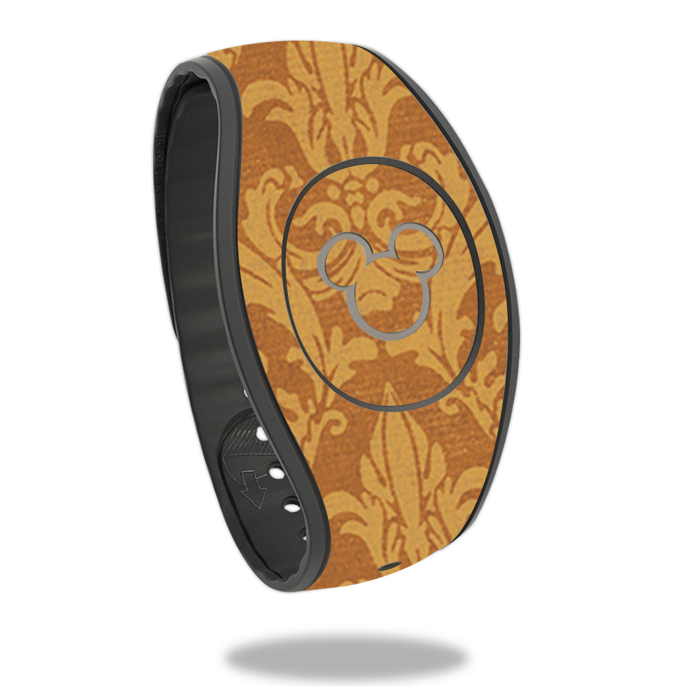 Picture of MightySkins DIMABA17-Gold Damask Skin for Disney Magicband 2 - Gold Damask