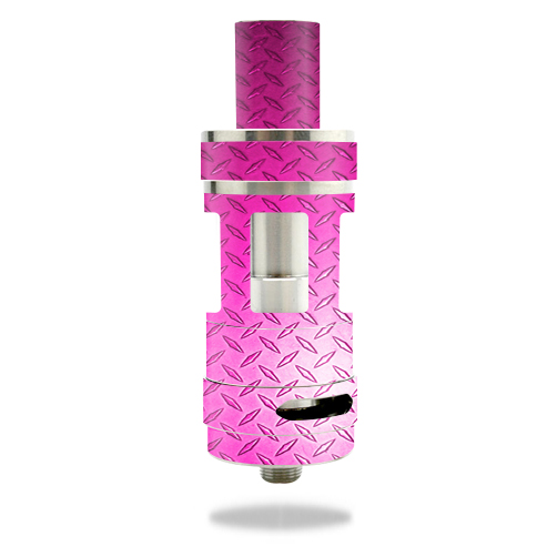 Picture of MightySkins UWRAFALE-Pink Diamond Plt Skin for Uwell Rafale Tank Mod Sticker - Vape Pink Diamond Plate