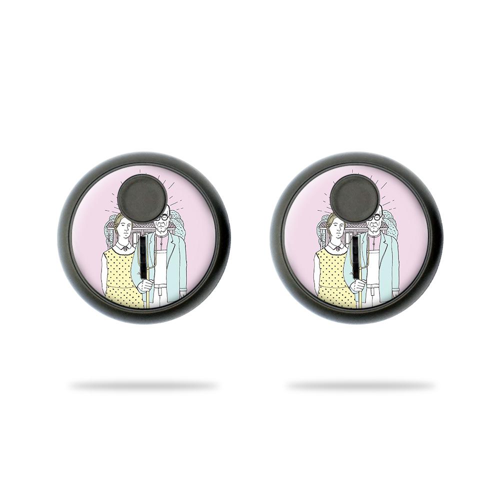 Picture of MightySkins TILEST-American Gothic Pop Skin for Tile Sticker 2020 - American Gothic Pop - Pack of 2