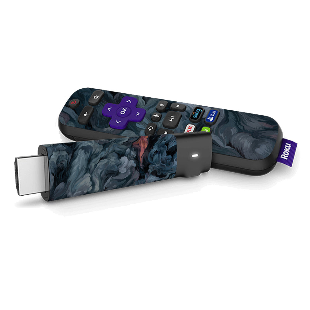 Picture of MightySkins ROSTSPL-Storm Cloud Skin for Roku Streaming Stick Plus - Storm Cloud