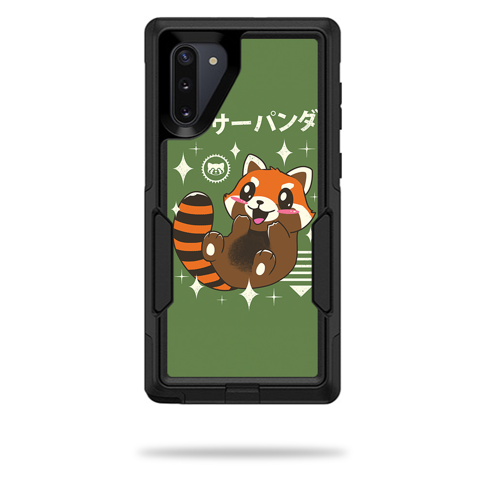 OTCSNO10-Red Panda Kawaii Skin for Otterbox Commuter Samsung Galaxy Note 10 - Red Panda Kawaii -  MightySkins