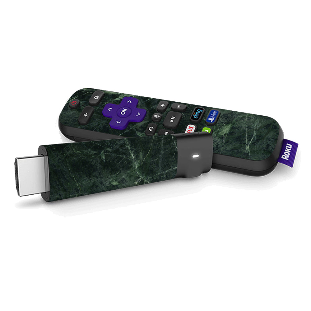 ROSTSPL-Green Marble Skin for Roku Streaming Stick Plus - Green Marble -  MightySkins