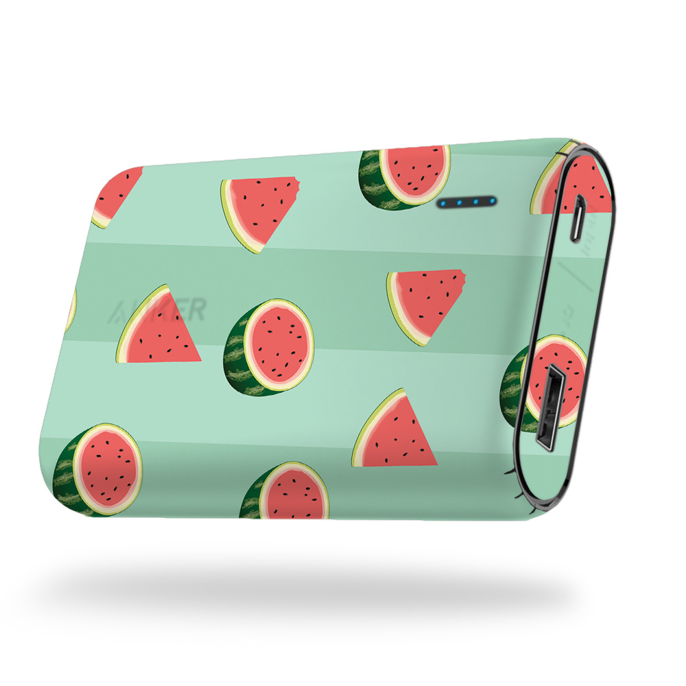 Picture of MightySkins ANPC10K-Watermelon Patch Skin for Anker Powercore 10000 - Watermelon Patch