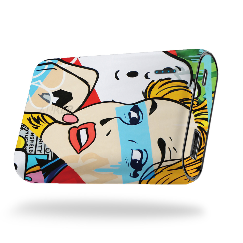 Picture of MightySkins ANPC10K-Cartoon Mania Skin for Anker Powercore 10000 - Cartoon Mania