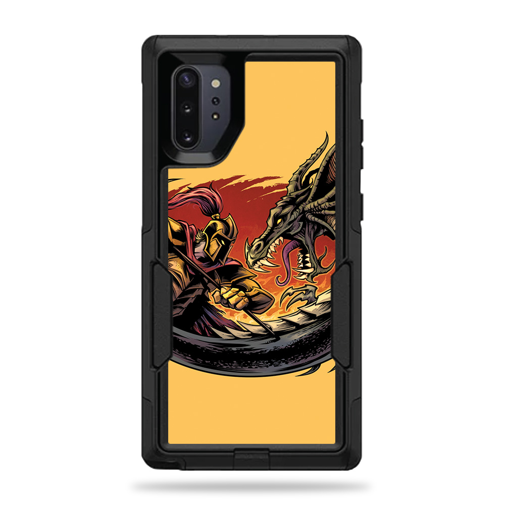 OTCSNO10PL-Dragon And Knight Skin for Otterbox Commuter Samsung Galaxy Note 10 Plus - Dragon And Knight -  MightySkins