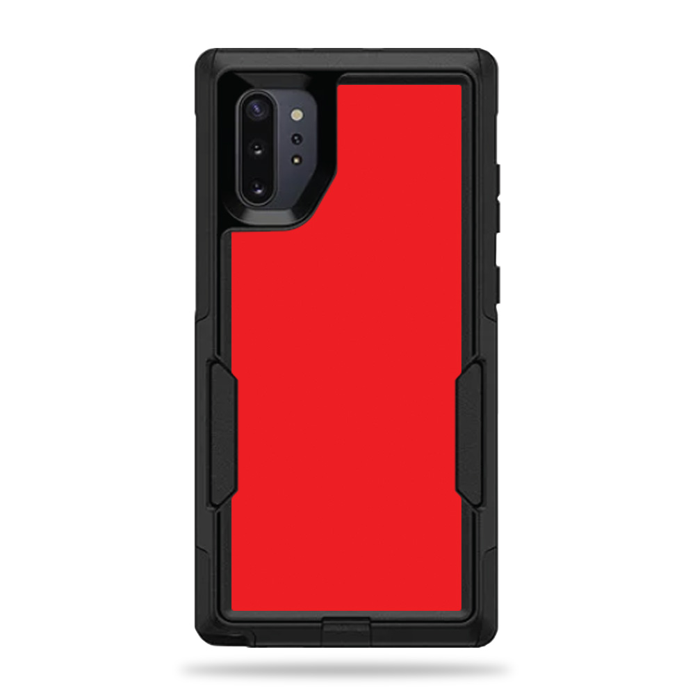 OTCSNO10PL-Solid Red Skin for Otterbox Commuter Samsung Galaxy Note 10 Plus - Solid Red -  MightySkins