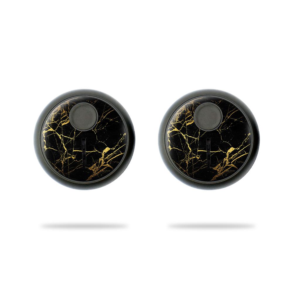 Picture of MightySkins TILEST-Black Gold Marble Skin for Tile Sticker 2020 - Black Gold Marble - Pack of 2